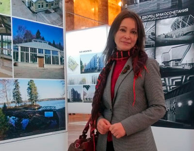Татьяна Блинова, руководитель коллегии адвокатов «Регион», на биеннале «Архитектура Петербурга» Татьяна Блинова, руководитель коллегии адвокатов «Регион», на биеннале «Архитектура Петербурга»